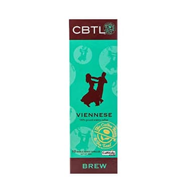 CBTL Viennese Brew Capsules for Caffitaly Brewers, By The Coffee Bean & Tea Leaf, 10-Count Pods - Image 2
