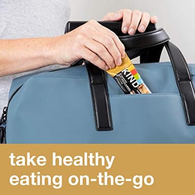 KIND Nut Bars, Favorites Variety Pack, Dark Chocolate Nuts and Sea Salt, Peanut Butter Dark Chocolate, Caramel Almond and Sea Salt, Gluten Free, Up to 7g Protein, 18 Count - Image 7