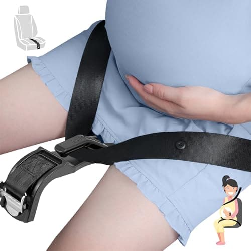 Cushion Bump Strap- Seat Adjuster for Mother-Prevent The Abdomen from Stress，Universal Fit, Easy Install - Image 1