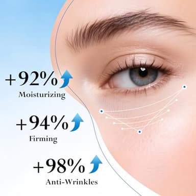 Tantea Under Eye Cream Anti-Aging | 6 in 1 Collagen Anti-Wrinkle Eye Cream - Peptides, Bakuchiol, Centella - Wrinkles | Fine Lines | Dark Circles | Puffiness | Natural Retinol Alternative, 0.51 fl.Oz - Image 6