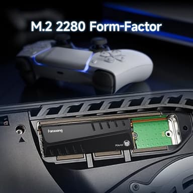 fanxiang S770 4TB NVMe M.2 SSD for PS5 - with Heatsink and DRAM, Up to 7300MB/s, PCIe 4.0, Suitable for PS5 Memory Expansion, Game Enthusiasts, IT Professionals - Image 4