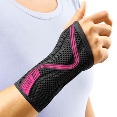 FREETOO Wrist Brace for Carpal Tunnel,[New Upgrade-Anatomically shaped] Adjustable Wrist Support Splint for Men and Women,Hand Brace for Pain Relief, Tendinitis,Arthritis,Right Hand,Medium - Image 1