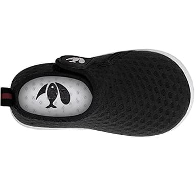 Toddler Water Shoes Quick Dry Non-Slip Water Barefoot Sports Swim Shoes for Kids Boys Girls Black 18-24 Months Infant - Image 6