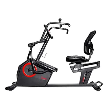 Sunny Health & Fitness Electromagnetic Recumbent Cross Trainer Exercise Elliptical Bike w/Arm Exercisers, Easy Access Seat & Exclusive SunnyFit® App Enhanced Bluetooth Connectivity - SF-RBE4886SMART - Image 9