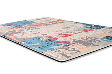 Rugshop Transitional Abstract Anti Fatigue Standing Mat 18" x 47" Multi - Image 3