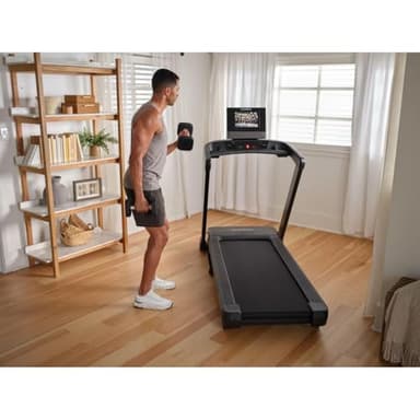 NordicTrack T Series 10 Treadmill with 10" Tilting Touchscreen and Compact Design - Image 6