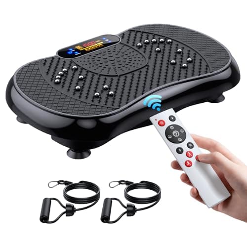 PBYRD Vibration Plate Exercise Machine, Lymphatic Drainage Machine for Weight Loss, Full Body Workout Vibrate Fitness Platform, Helps Toning Shaping Wellness Home Gyms Workout - Max User Weight 330lbs - Image 1