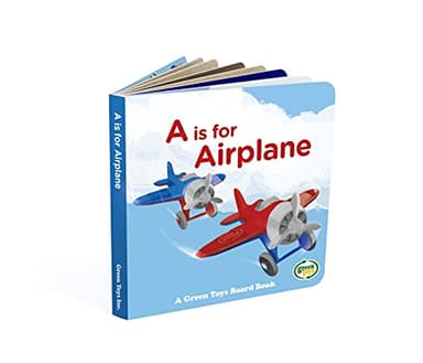 Green Toys Airplane & Board Book (color may vary) - Image 3