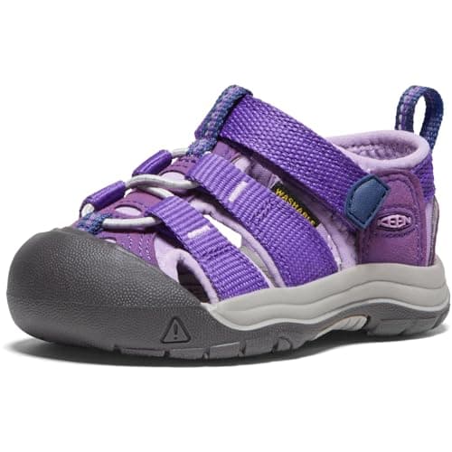 KEEN Newport H2 Closed Toe Water Sandals, Tillandsia Purple/English Lavender, 12 US Unisex Little Kid - Image 1