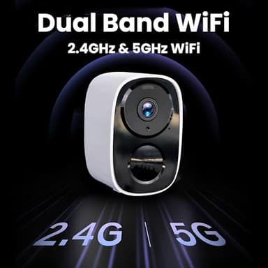 2025 Upgraded 2K Security Cameras Wireless Outdoor, Free Cloud Storage & Local SD Card Support, 1-6 Months Battery Life, Waterproof, 2-Way Talk, AI Motion Detection Spotlight Siren Alarm Camera - Image 5