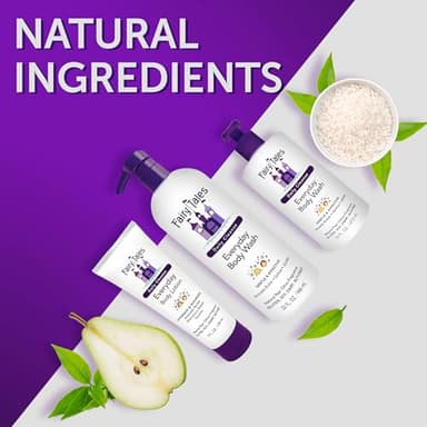 Fairy Tales Daily Cleanse Everyday Kids Body Wash - Soap for Bath or Shower, Body Wash For Kids With Clean and Natural Ingredients, Delicious Pear Citrus Scent – 32 oz. - Image 5