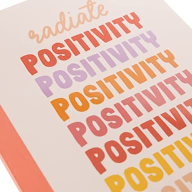 Graphique Positivity Dotted Grid Notebook | 120 Pages for Writing | Premium Paper | Journal | Diary | Lists | Project Planner | Notepad | Bookbinding Tape Edge | 7.5” x 9.75” - Image 3