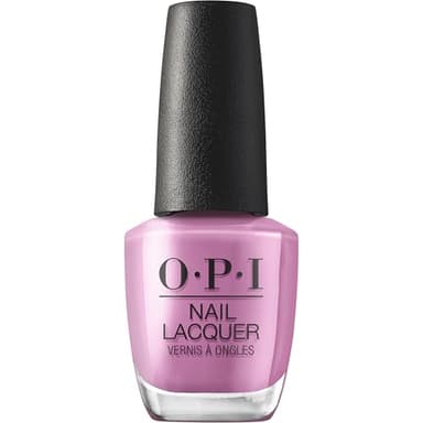 OPI Nail Lacquer Vogue en Violet | Opaque Soft Purple Crème Chip Resistant Nail Polish | Make 'Em Jelly! Collection | Summer 2025 - Image 1