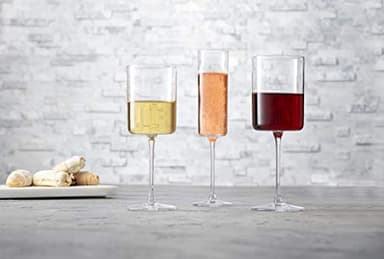 JoyJolt Champagne Flutes, Claire Collection Crystal Champagne Glasses Set of 2, 5.7 Ounce Capacity, Exquisite Craftsmanship, Ideal for Home Bar, Special Occasions – Made in Europe - Image 7