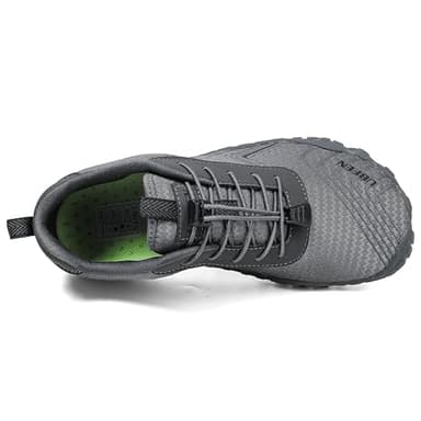 UBFEN Water Shoes Aqua Swim Shoes Mens Womens Beach Sports Quick Dry Barefoot for Boating Fishing Diving Surfing Z2 Dark Grey Color Size US 13 Women 11 Men - Image 3