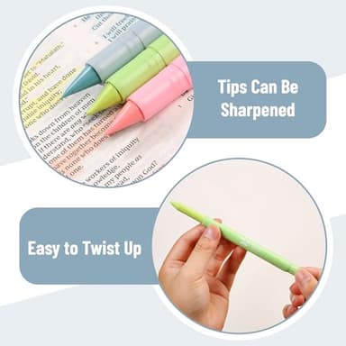 Mr. Pen- Gel Highlighters, 8 Pack Assorted Colors, No Bleed, Bible Markers - Image 4