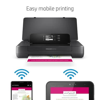 HP OfficeJet 200 Wireless Mobile Printer - Black, Battery included (CZ993A) - Image 6