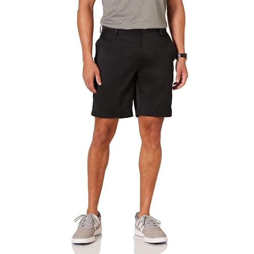 Amazon Essentials Men's Slim-Fit Stretch Golf Short, Black, 34 - Image 1