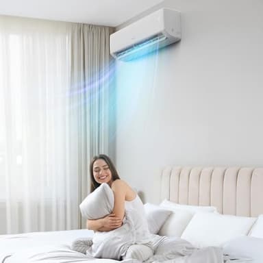 ROVSUN 28000 BTU Tri Zone WIFI Mini Split AC/Heating System, 20 SEER2 3 Zone 9000 + 9000 + 9000 BTU Ductless Split Air Conditioner with Pre-Charged Condenser, Heat Pump & 25Ft Line Set, 208-230V - Image 7