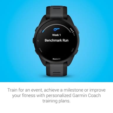 Garmin Forerunner 165 Music, Running Smartwatch, Colorful AMOLED Display, Training Metrics and Recovery Insights, Music on Your Wrist, Black - Image 6