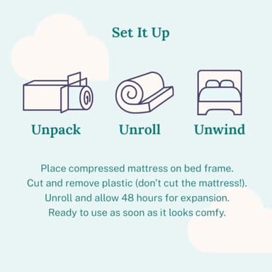 Sleep Innovations Marley 12 Inch Cooling Gel Memory Foam Mattress, Queen Size, Bed in a Box, Medium Firm Support - Image 7