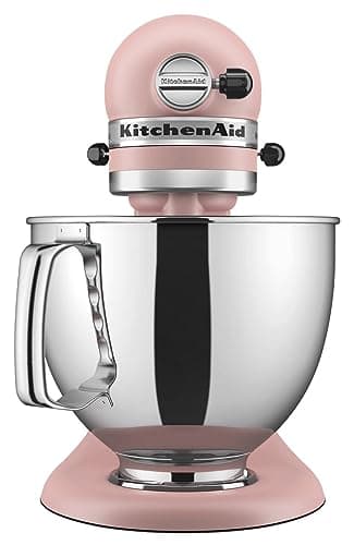 KitchenAid Artisan Series 5-Quart Tilt-Head Stand Mixer - KSM150PS, Dried Rose - Image 2