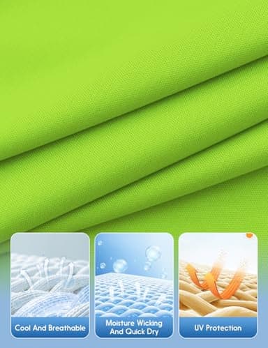 Opna Women's Short Sleeve Moisture Wicking Athletic Shirts Lime Shock - Image 5