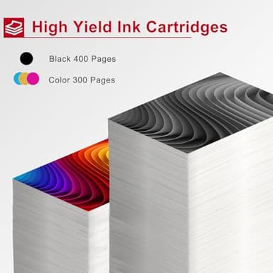 Skyink Remanufactured Ink Cartridge Replacement for Canon Ink 275XL 276XL PGI275 CLI276 PG-275 CL-276 XL for Pixma TS3500 TS3522 TS3520 TR4700 TR4720 TR4722 Printer (2- Pack Combo Black Color) - Image 4