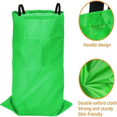 32 Pcs Outdoor Games Potato Sack Race Bags for Kids Adults, Bean Bag Toss Game, 3 Legged Race Bands, Egg Spoon Relay Race Game, Carnival Outside Yard Lawn Games for Easter Christmas Birthday Party - Image 3