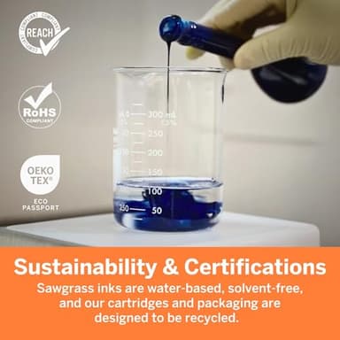 Sawgrass SubliJet UHD Sublimation Ink Cartridge - Black, Cyan, Magenta, Yellow 4 Pack - High-Performance Ink for SG500 & SG1000 Sublimation Printers - Long-Lasting, High-Viscosity Gel Ink - Image 3