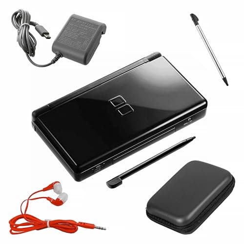 Nintendo DS Lite Premium Bundle (Onyx Black) (Renewed) - Image 1