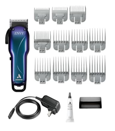 Andis 560968 Limited Edition Galaxy Envy Li Cordless Clipper, Rechargeable Hair Clipper, Adjustable Blade, Close Cutting Zero Gapped - Image 2
