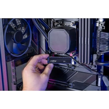 Crucial T705 2TB PCIe Gen5 NVMe M.2 SSD - Up to 14,500 MB/s - Game Ready - Internal Solid State Drive (PC) - +1mo Adobe CC - CT2000T705SSD3 - Image 6