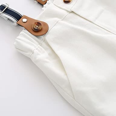 Boarnseorl Baby Boys Pants with Suspenders, 12-18M - Image 5