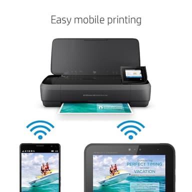 HP OfficeJet 250 Wireless Mobile Printer, Scanner, Copier - Black, Battery included (CZ992A) - Image 5