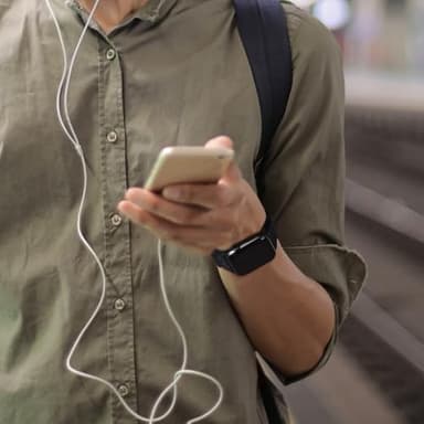 Nereides Compatible with Apple Watch Series 11 Band Series 10/9/8/7/6/5/4/SE/SE2/SE3/Ultra 3/2/1, Nylon Sports Strap with Woven Design for 49mm/46mm/45mm/44mm (L, Black) - Image 6