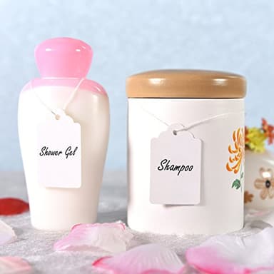 Brothersbox Price Tags with String Attached, 1000pcs White Marking Merchandise Strung Tags Writable Label Hang Tags for Pricing Gift Jewelry Clothing Yard Sale Garage Supplies 1.75 x 1.093 inch - Image 7