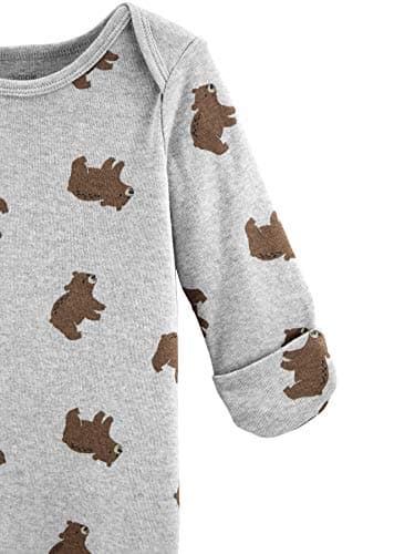 Simple Joys by Carter's Baby Boys' 3-Pack Cotton Sleeper Gown - Image 3