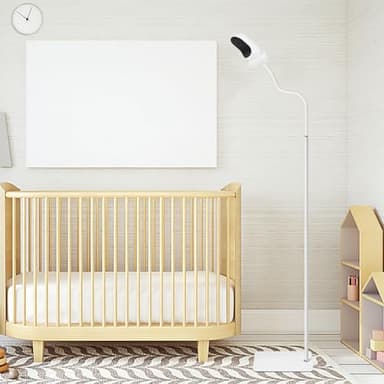 67" Adjustable Height Baby Monitor Floor Stand Holder for Nanit Pro Smart Monitor & Flex Stand,Owlet Cam/Cam 2 /Owlet Duo 2, Baby Monitor,Also Cameras with 1/4 Thread Connection - Image 7