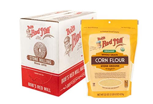 Bob's Red Mill Organic Corn Flour, 22oz (Pack of 4) - Non GMO, Whole Grain, Vegan, Kosher - Image 1