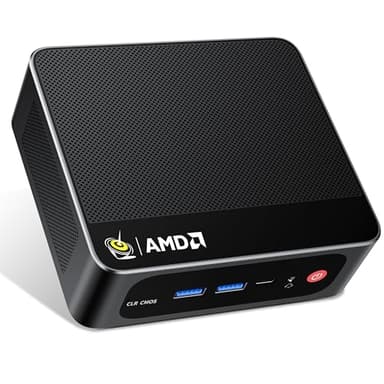Beelink Mini PC AMD Ryzen 7 5825U Up to 4.5GHz 8C/16T, SER5 32GB RAM 500GB SSD Graphics 8core 2000 MHz, M2 SSD NVME 2280 Mini Computer 2.5GLAN/ WiFi 6/BT5.2/HDM/DP/USB3.2,Home/Office - Image 1