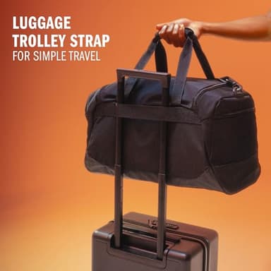 adidas Defender 5.0 Duffel Bag – Durable for Sports, Gym & Travel, True Pink/White, Small (42L) - Image 6