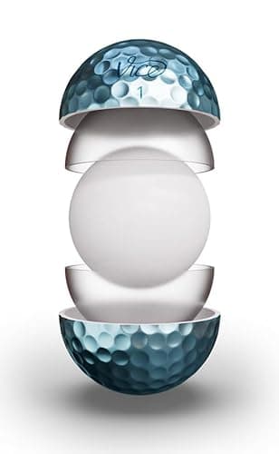 VICE Pro Golf Balls, Pro Ice Blue (One Dozen) - Image 5
