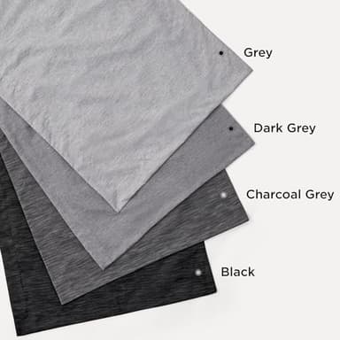 Bedsure Queen Comforter Set - Grey Soft Bedding for All Seasons, Cationic Dyed Bed Set, 3 Pieces, 1 Queen Size Comforter (90"x90") and 2 Pillow Shams (20"x26"+2") - Image 6