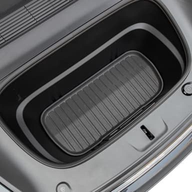 Autocessking 2025 New Tesla Model Y Juniper Floor Mats 5-Seater, Set of 6 All Weather TPE Waterproof Anti-Slip Front & Rear Trunk Mats Cargo Liners (ONLY for Tesla Model Y Juniper) - Image 6