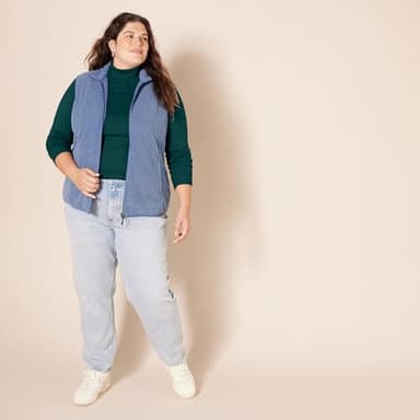 Amazon Essentials Women's Classic-Fit Lightweight Long-Sleeve Turtleneck Sweater (Available in Plus Size), Forest Green, X-Large - Image 8