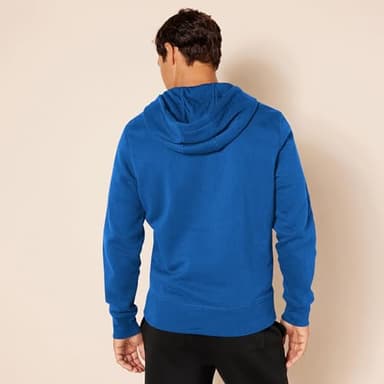 Amazon Essentials Men's Full-Zip Fleece Hoodie (Available in Big & Tall), Blue, X-Large - Image 3