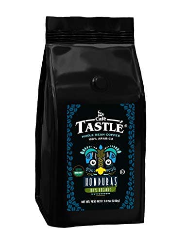 Cafe Tastle Honduras Organic Medium-Dark Roast 100% Arabica Whole Bean Coffee, 8.82 oz, 2 Pack (1.1 Pounds), Brown - Image 1