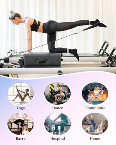 yeuG Non Slip Pilates Socks with Grips for Women, Grip Socks for Yoga Ballet Barefoot Workout Anti Skid Athletic Socks - Image 6