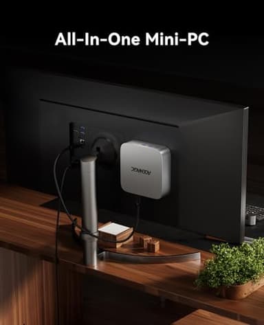 ACEMAGIC Mini PC AMD Ryzen 7 6800H, Mini Gaming PC 16GB DDR5 512GB SSD, Mini Computers Micro Desktop PC Support 4K Triple Display/WiFi6/BT5.2/Gaming/Office/Home - Image 8